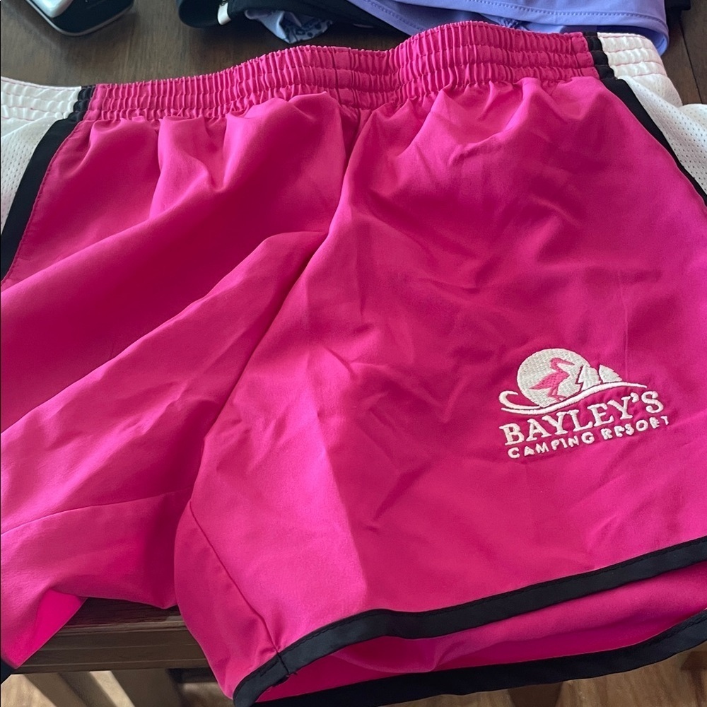 Augusta Sportswear Women's Vibrant Pink Athletic Shorts